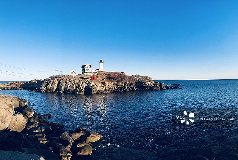 内迪克角蓝色图片素材