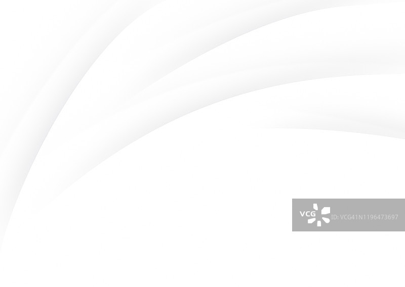 带复制空间的浅灰色波浪线背景图片素材