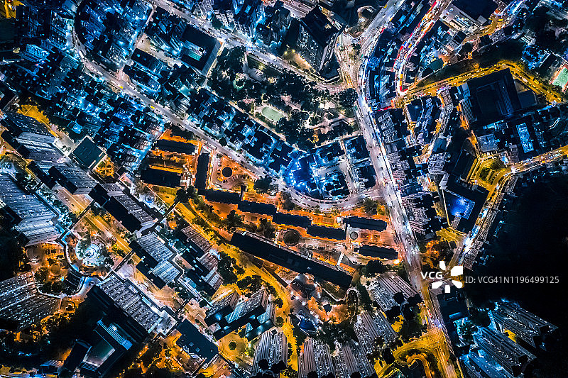 香港的夜景图片素材