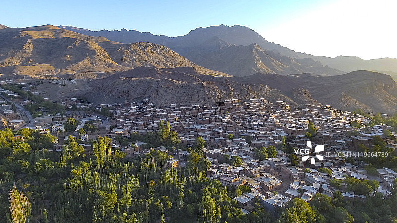 伊朗伊斯法罕省阿比扬奈村图片素材