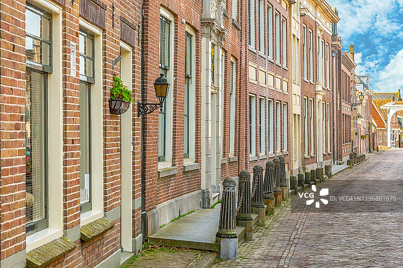 荷兰小镇街道图片素材