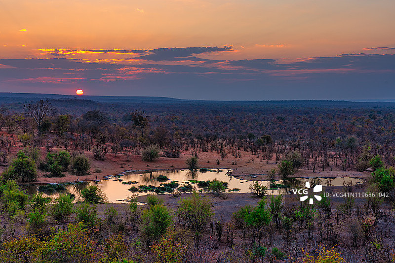 津巴布韦日落图片素材