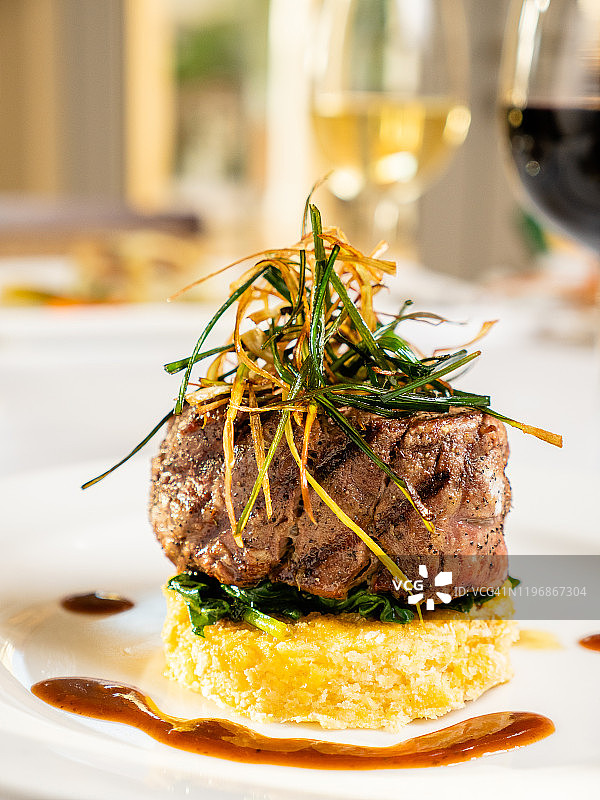 菲力牛排特写图片素材