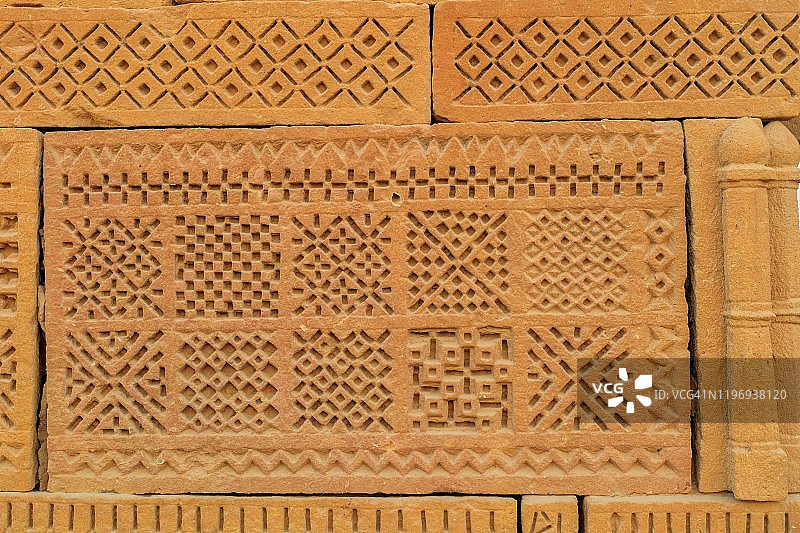 位于巴基斯坦信德省卡拉奇的乔坎迪陵墓图片素材