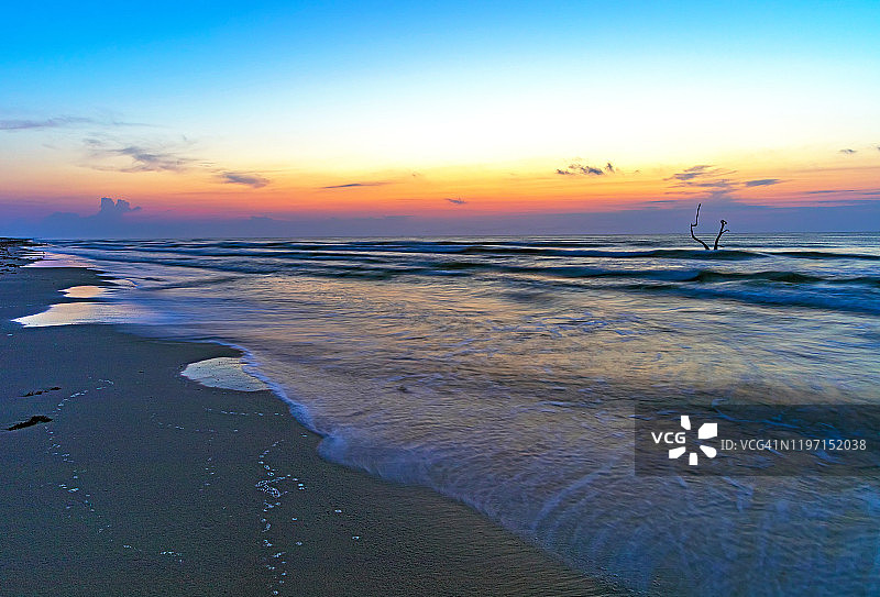 日出之前图片素材