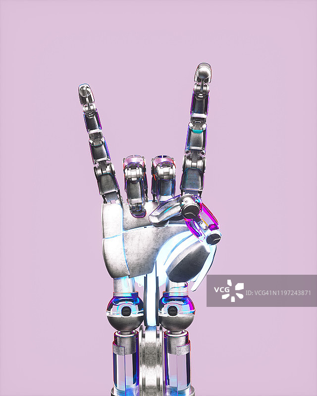 AI机器人的手图片素材