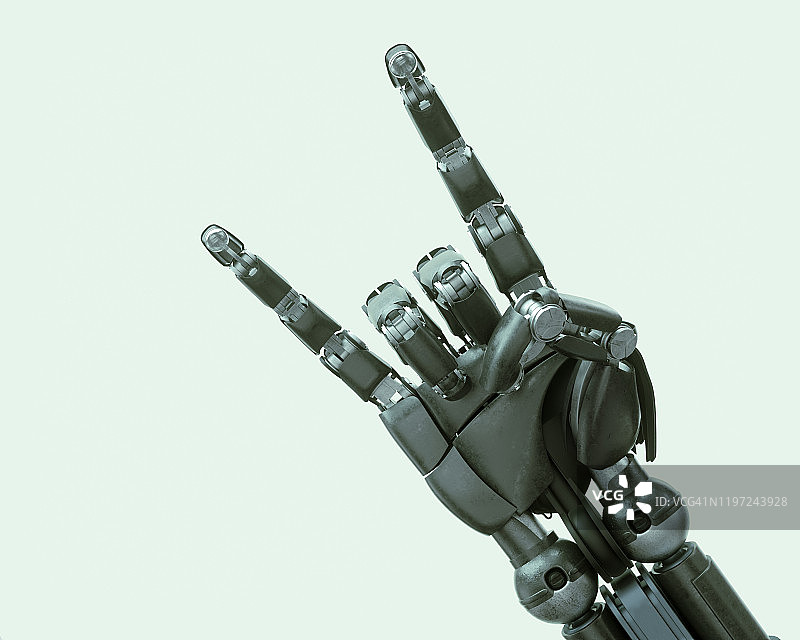 AI机器人的手图片素材