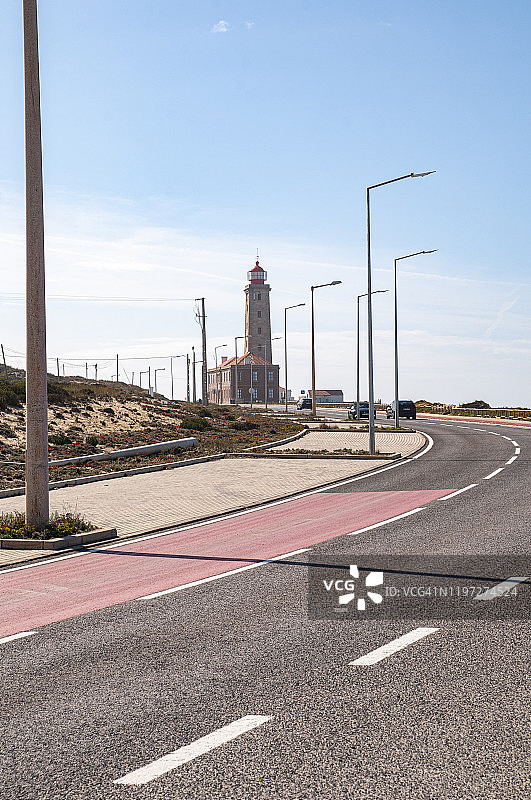 葡萄牙圣佩德罗-德穆埃尔自行车道图片素材