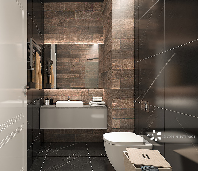 现代浴室图片素材