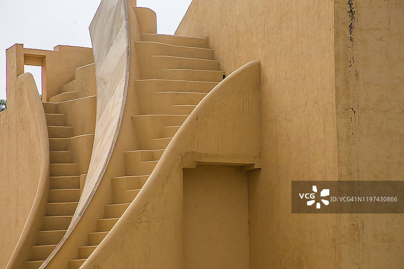 印度斋浦尔简塔·曼塔天文台图片素材