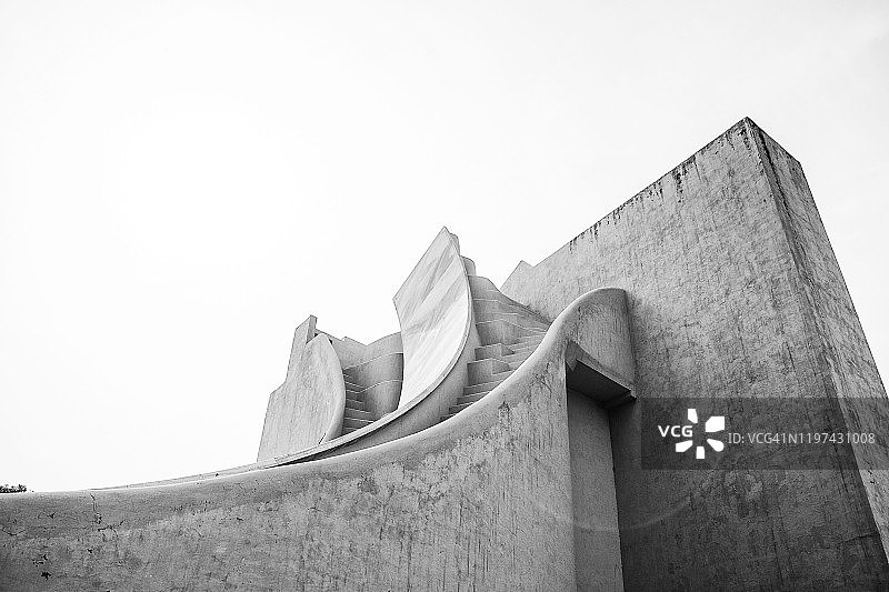 印度斋浦尔简塔·曼塔天文台图片素材