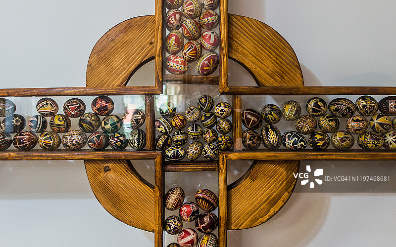 装饰彩蛋，罗马尼亚苏恰瓦图片素材