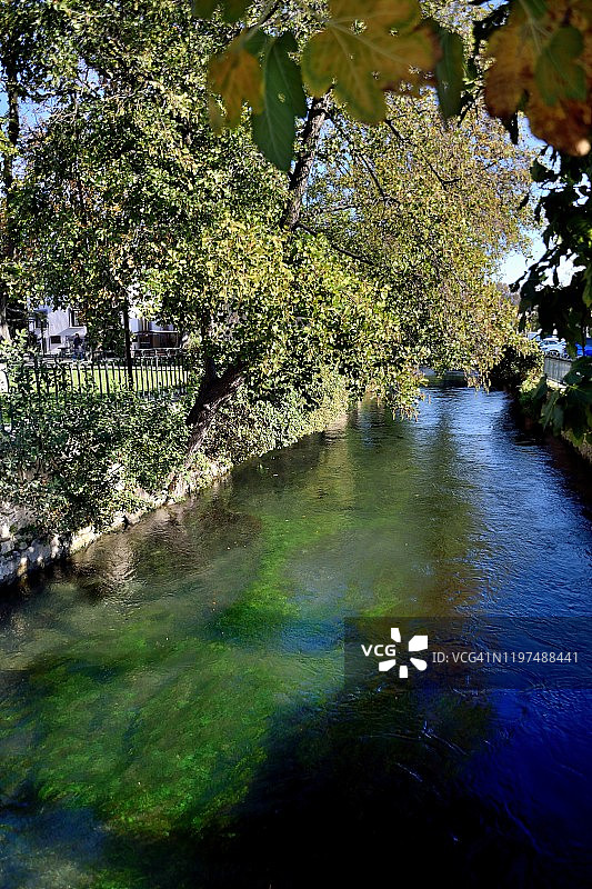 索格河畔利勒：公共花园图片素材