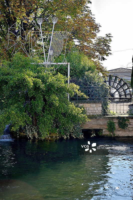 索格岛公共花园的城市标志图片素材