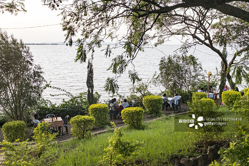 埃塞俄比亚巴希尔达尔塔纳湖的食客图片素材