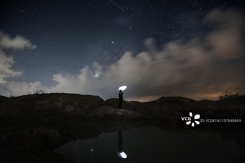 星夜天空图片素材