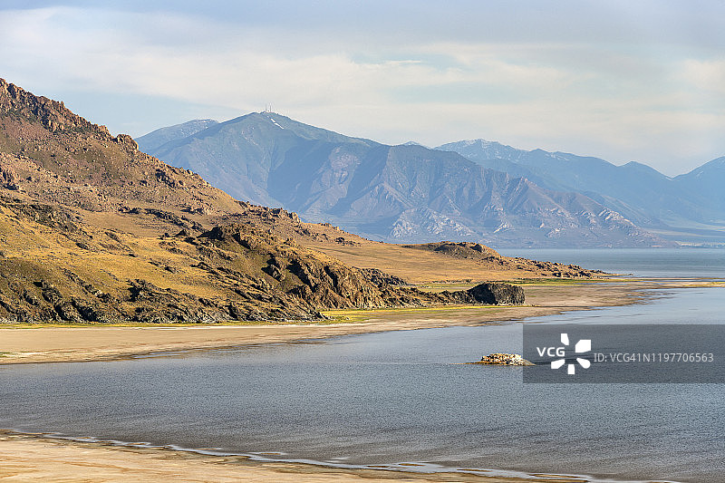 羚羊岛的白石湾图片素材