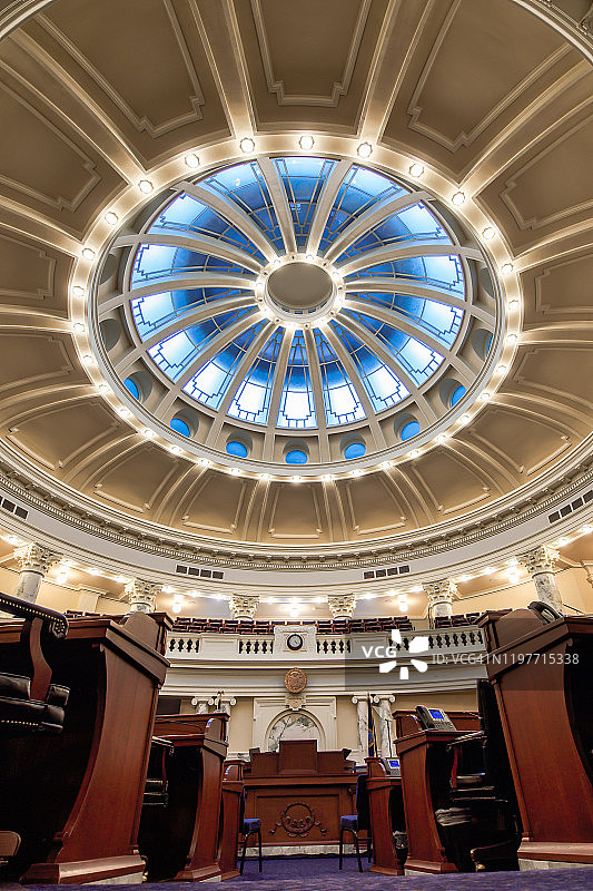 爱达荷州议会参议院会议厅图片素材