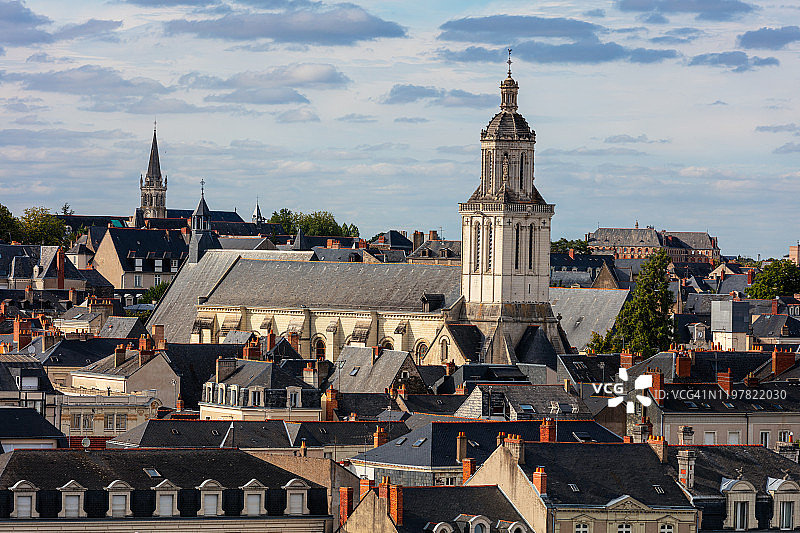 昂热天际线图片素材