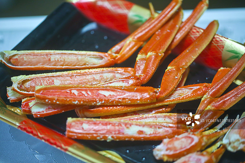 煮雪蟹腿图片素材