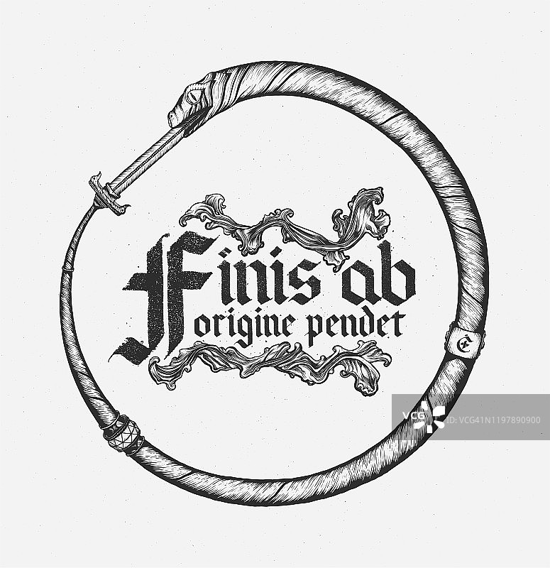 衔尾蛇图片素材