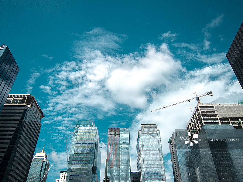 菲律宾达义市博尼法西奥环球城的天空图片素材
