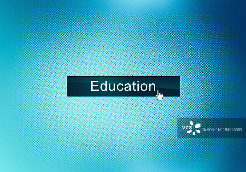 电脑屏幕上的教育按钮图片素材