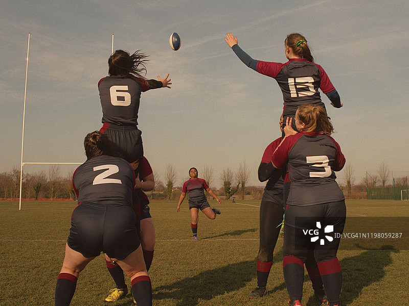 女子橄榄球图片素材