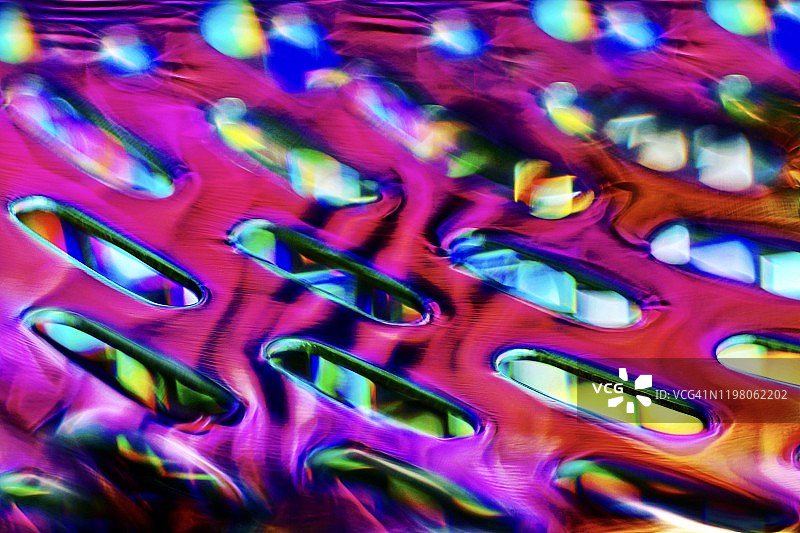 全息圆点和虚线图片素材