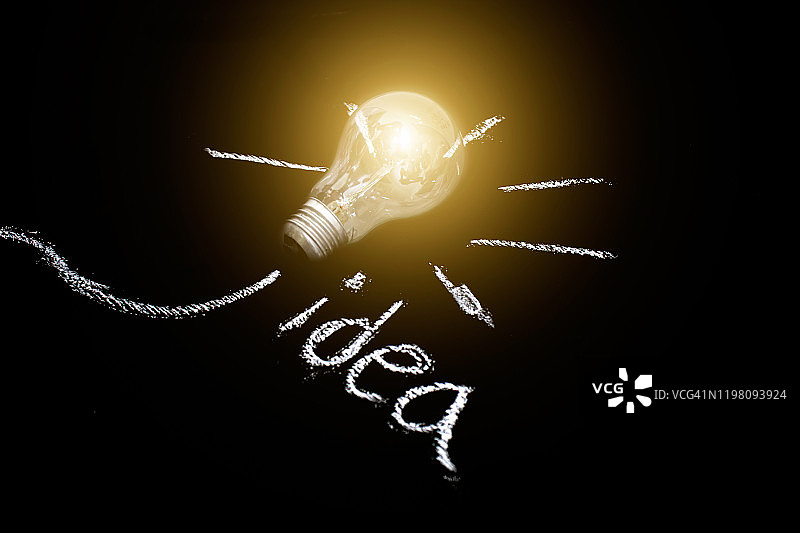 创意创新与灵感概念图片素材