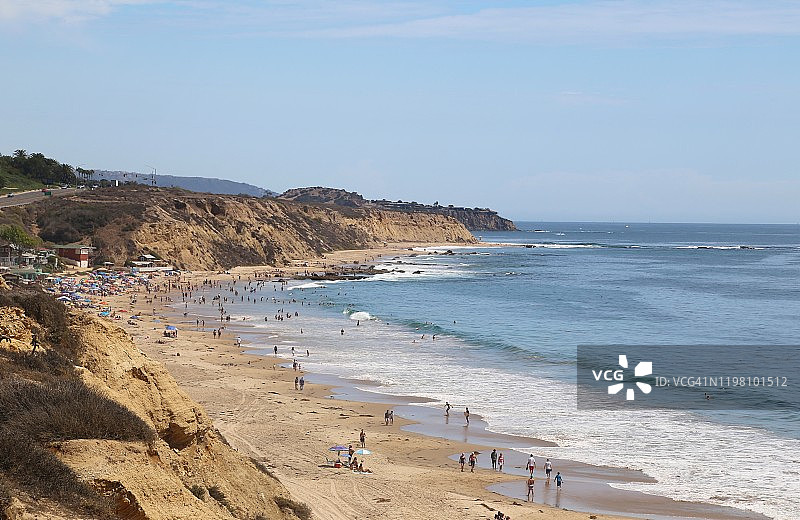 拉古纳海滩的翡翠湾图片素材