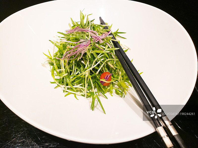 豆类蔬菜沙拉图片素材