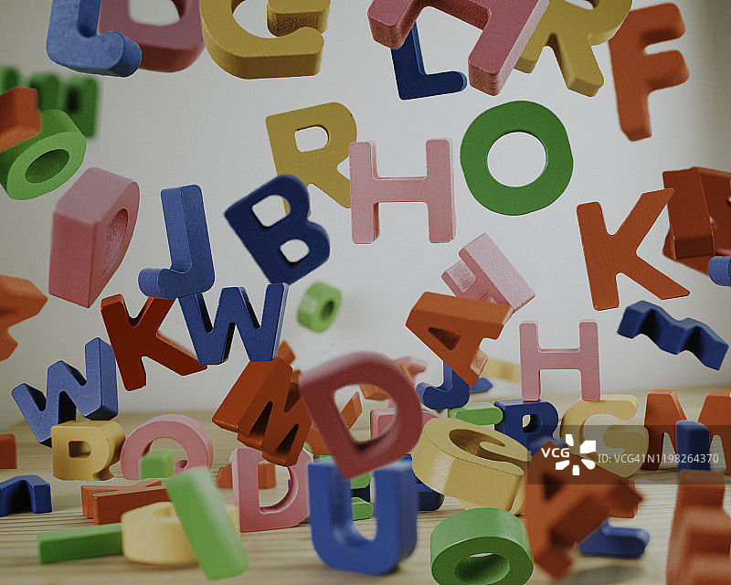 字母坠落图片素材