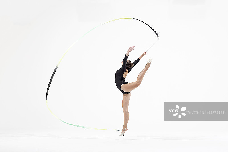 GR、GRS，在工作室中的艺术体操图片素材