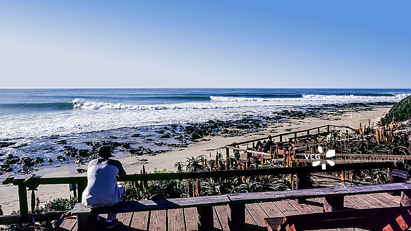 南非杰弗里斯湾：冲浪运动图片素材