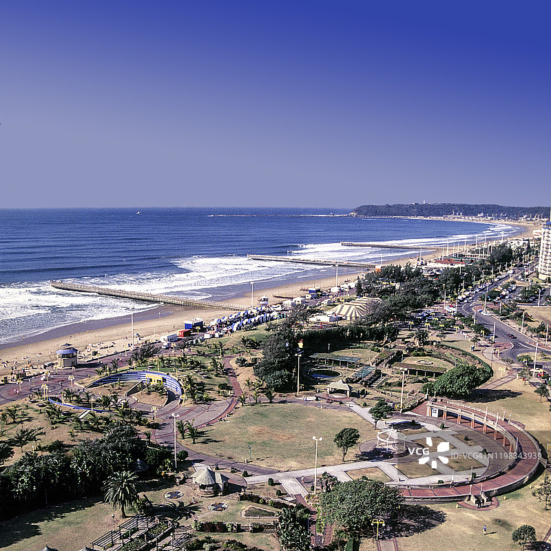 南非德班海滨图片素材