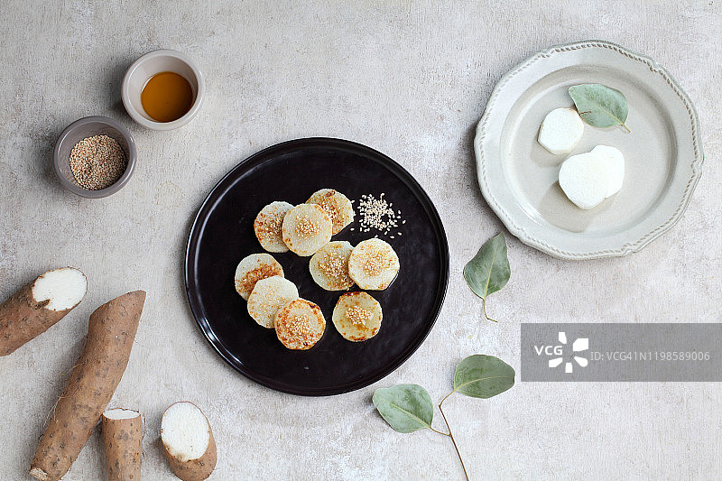 中国山药饼图片素材