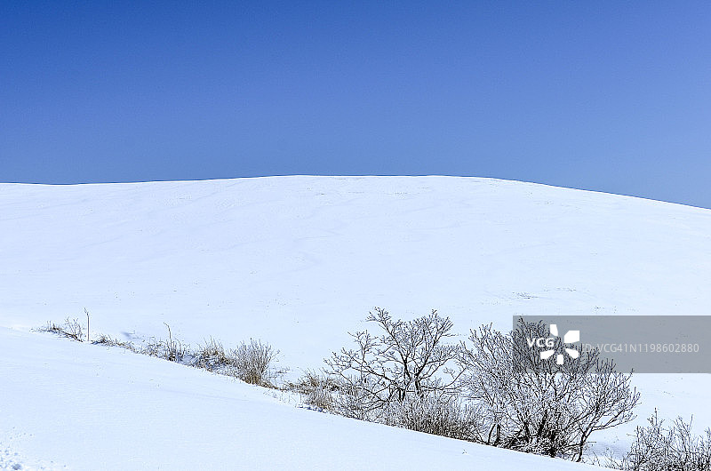 韩国平昌大关岭雪景图片素材