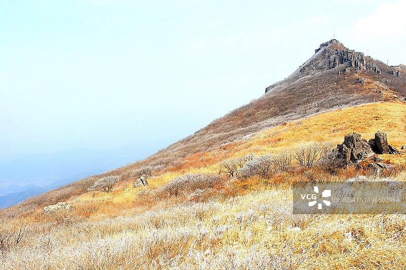 韩国光州和顺毋岳山景观图片素材