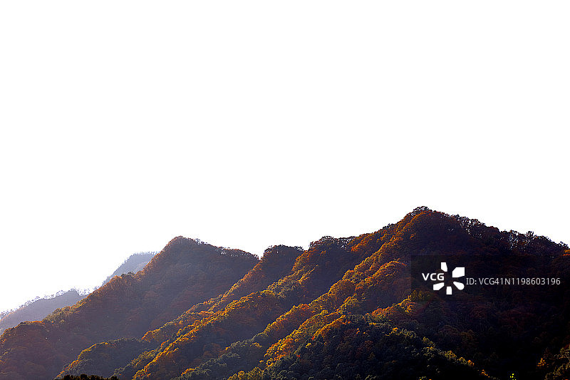 韩国加平郡的秋季景色图片素材