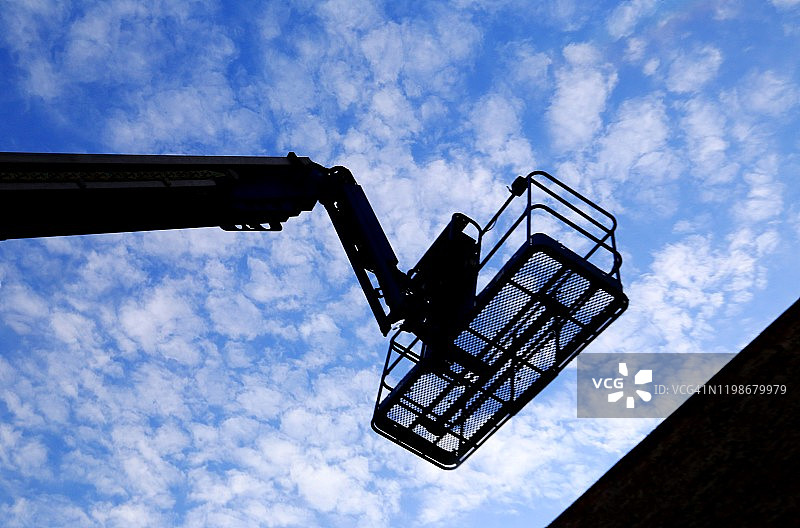 安全施工用高空作业平台图片素材