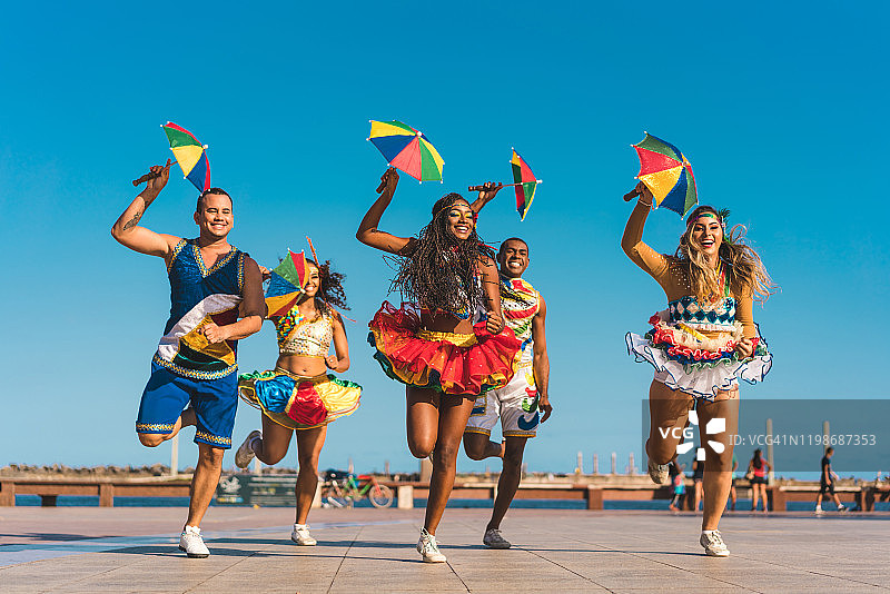 归零地广场的弗雷沃舞图片素材