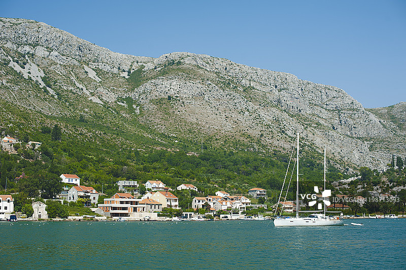 夏季科托尔湾风光 - 黑山图片素材