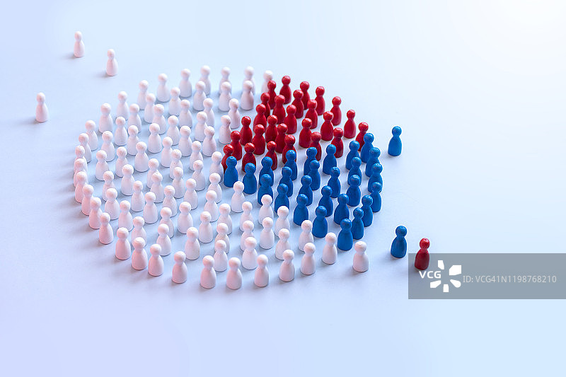 饼图概念静物图片素材