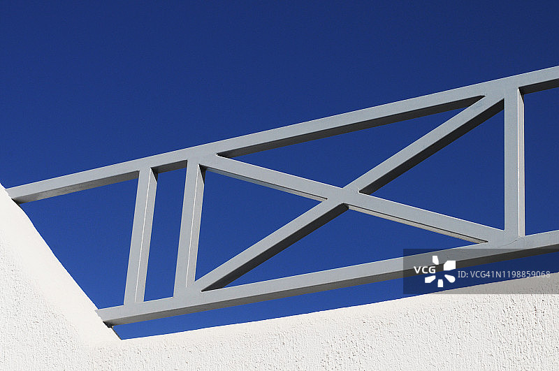 希腊小岛阳台图片素材