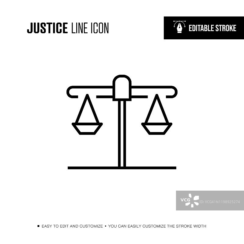 可编辑笔画的刻度线图标图片素材