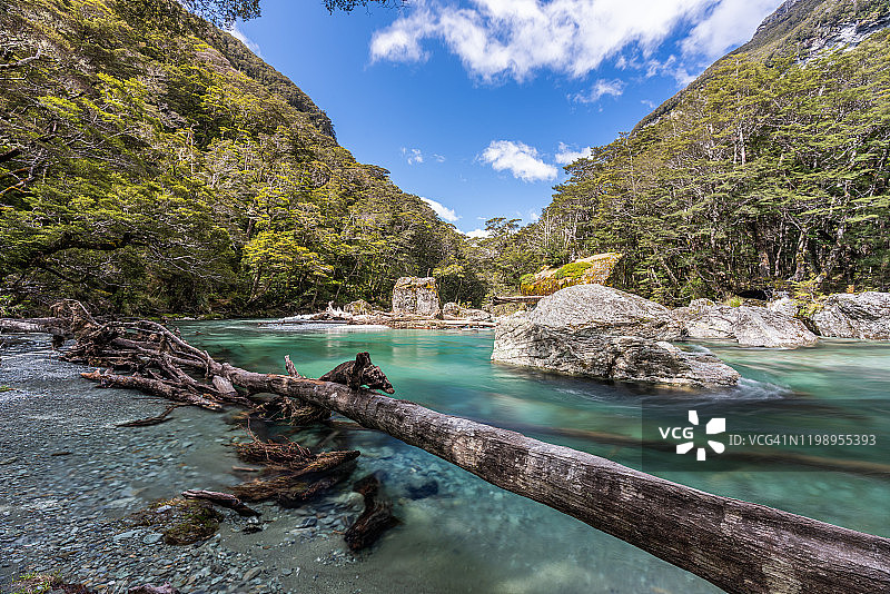 新西兰路特本河图片素材