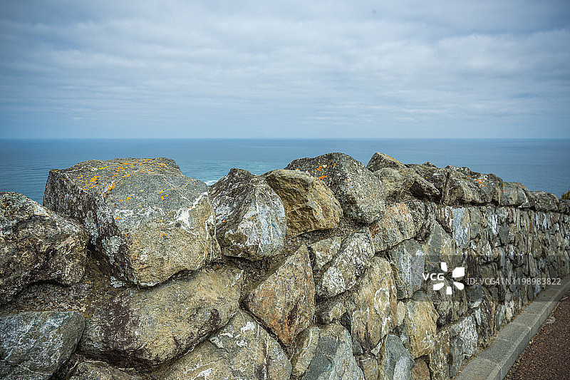 海边岩壁图片素材
