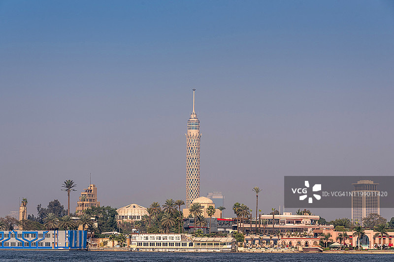 埃及开罗的开罗塔图片素材