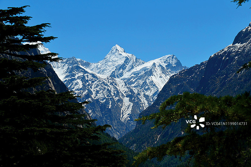 印度北阿坎德邦甘戈特里图片素材